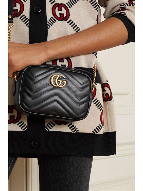 gucci gg marmont 2.0 small quilted camera bag|GG Marmont large shoulder bag.